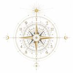 A mystical numerology illustration representing a destiny number